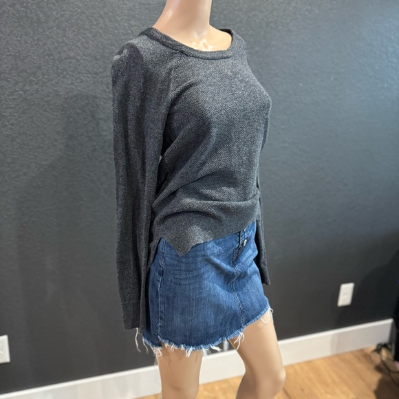 The Limited Gray Long Sleeve Knit Sweater Size M - Picture 8 of 8